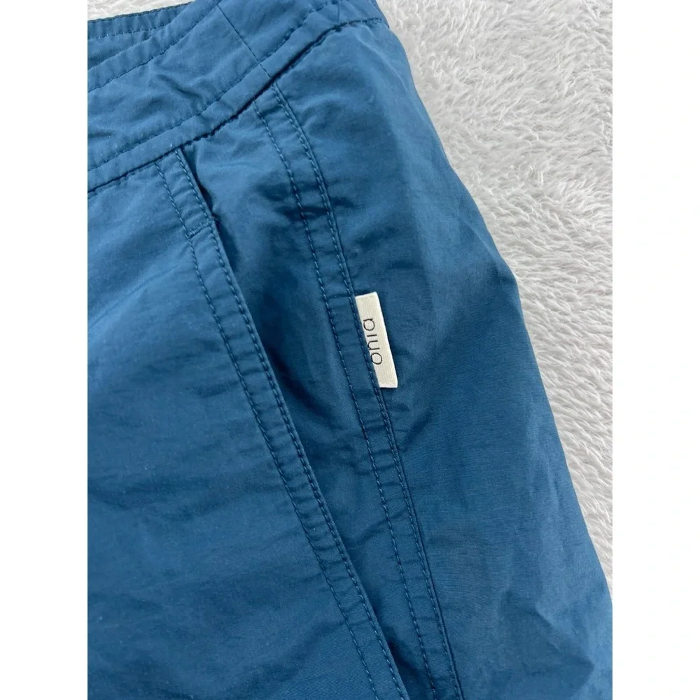 Onia Charles Swim Shorts Mens 36 Dark Teal Blue Mesh Lined Trunks 7 Inch Inseam